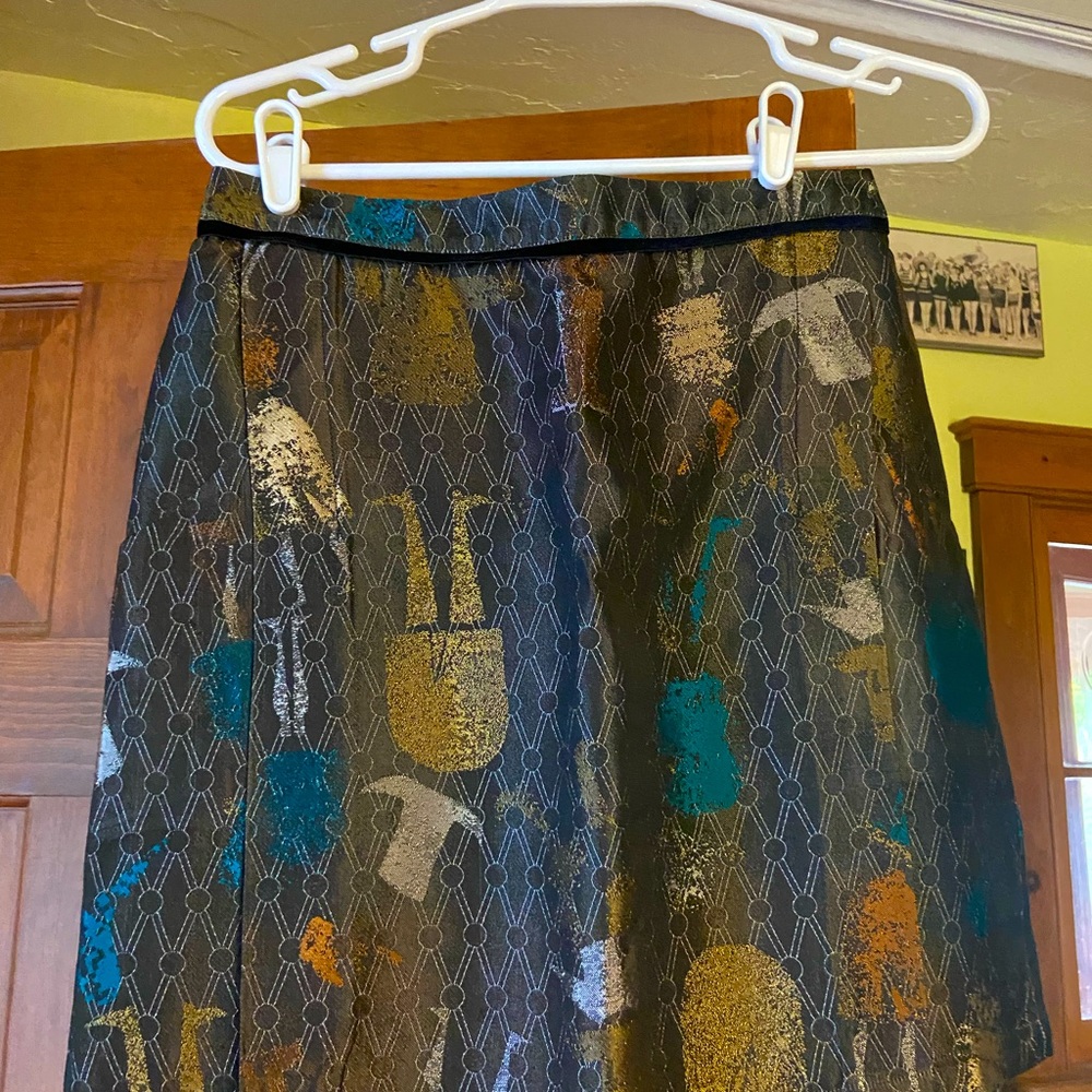 Cotelac mini dress with funky pattern size 1